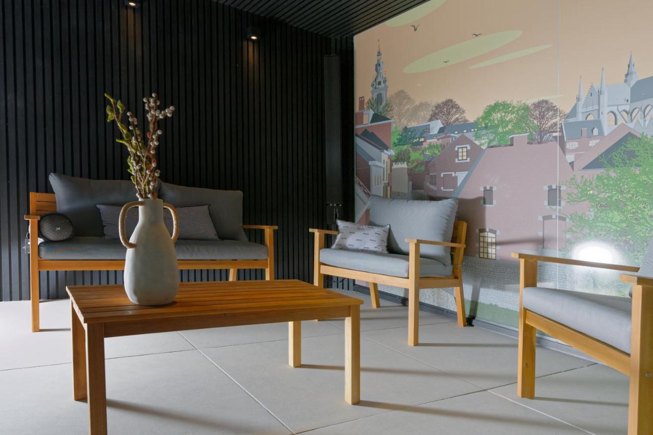 Aparthotel Les Terrasses De Sainte Waudru Mons Exterior foto